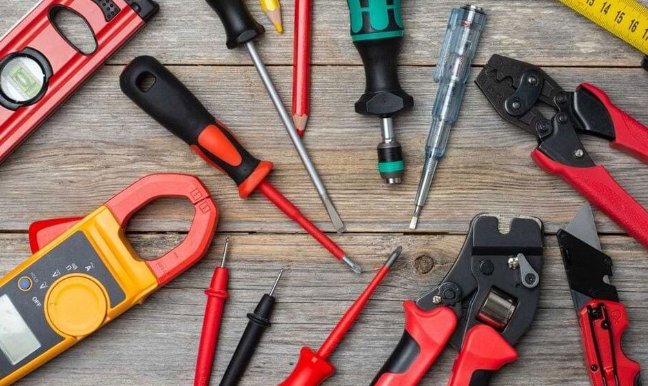 Essential equipment for electricians