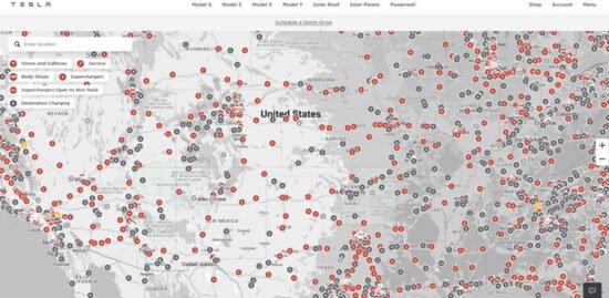 Locate-Tesla-Superchargers-on-the-Tesla-Website