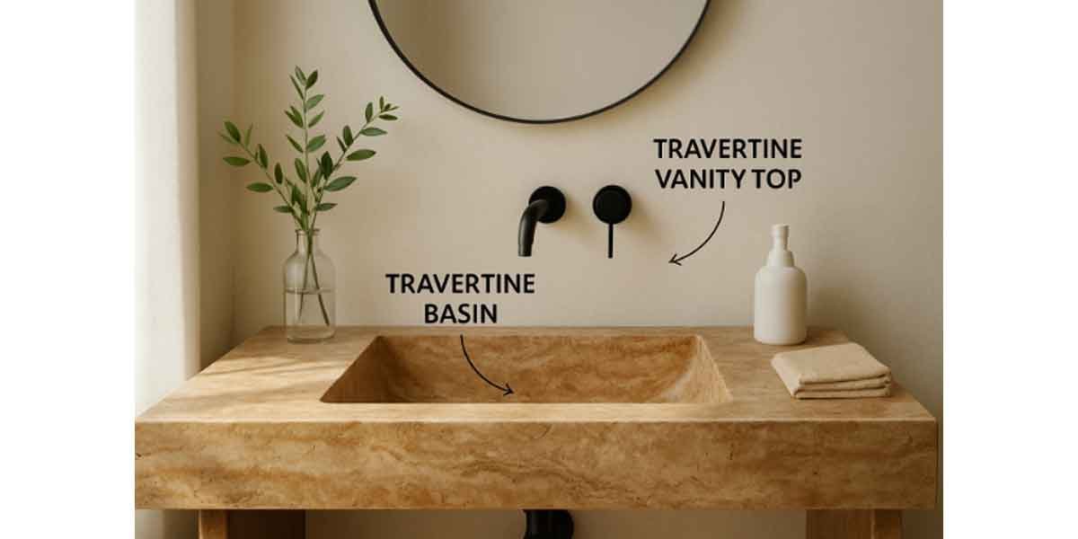 Travertine-Vanity-Tops-and-Basins-Style,-Sustainability,-and-Maintenance